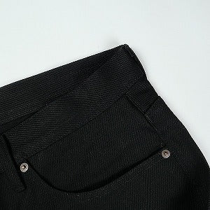 SUPREME シュプリーム 25FW Rigit Loose Fit Selvedge Jean Rigit Black デニムパンツ 黒 Size 【W34】 【新古品・未使用品】 20826058