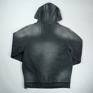 SUPREME シュプリーム 18AW Bleached Zip Up Hooded Sweatshirt Black パーカー 黒 Size 【L】 【中古品-良い】 20826065