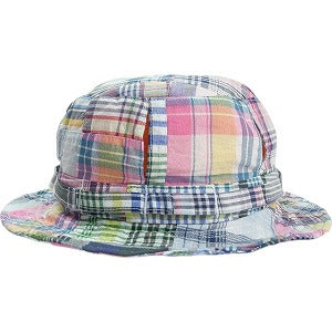 SUPREME シュプリーム ×GOODENOUGH 25SS Patchwork Madras Crusher Multicolor ハット マルチ Size 【S/M】 【新古品・未使用品】 20826068