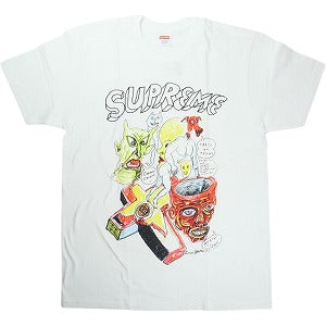 SUPREME シュプリーム ×Daniel Johnston 20SS Tee White Tシャツ 白 Size 【L】 【中古品-ほぼ新品】 20826072