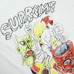 SUPREME シュプリーム ×Daniel Johnston 20SS Tee White Tシャツ 白 Size 【L】 【中古品-ほぼ新品】 20826072