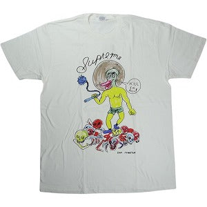 SUPREME シュプリーム ×Daniel Johnston 20SS Kill Em All Tee White Tシャツ 白 Size 【L】 【中古品-ほぼ新品】 20826073