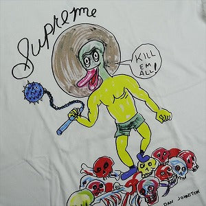 SUPREME シュプリーム ×Daniel Johnston 20SS Kill Em All Tee White Tシャツ 白 Size 【L】 【中古品-ほぼ新品】 20826073