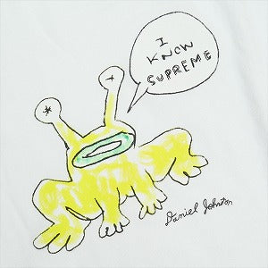 SUPREME シュプリーム ×Daniel Johnston 20SS Frog Tee White Tシャツ 白 Size 【L】 【中古品-ほぼ新品】 20826074