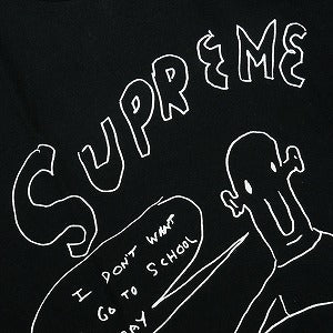SUPREME シュプリーム ×Daniel Johnston 15SS Pizza Tee Black Tシャツ 黒 Size 【XL】 【新古品・未使用品】 20826077