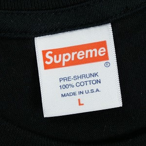 SUPREME シュプリーム ×Christopher Wool 21AW 2001 Tee Black Tシャツ 黒 Size 【L】 【中古品-ほぼ新品】 20826152