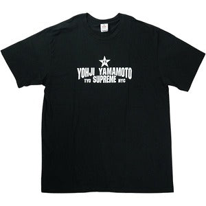 SUPREME シュプリーム ×Y's YOHJI YAMAMOTO 25FW Star Tee Black Tシャツ 黒 Size 【L】 【中古品-ほぼ新品】 20826154