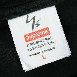 SUPREME シュプリーム ×Y's YOHJI YAMAMOTO 25FW Star Tee Black Tシャツ 黒 Size 【L】 【中古品-ほぼ新品】 20826154