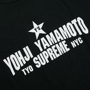 SUPREME シュプリーム ×Y's YOHJI YAMAMOTO 25FW Star Tee Black Tシャツ 黒 Size 【L】 【中古品-ほぼ新品】 20826154