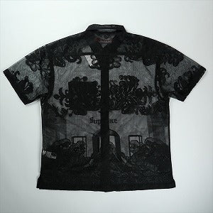 SUPREME シュプリーム 25SS Last Supper Lace S/S Shirt Black 半袖シャツ 黒 Size 【M】 【中古品-非常に良い】 20826155