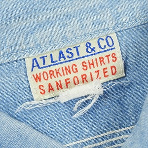 At Last ＆ Co アットラスト/BUTCHER PRODUCTS ブッチャープロダクツ WORK CHAMBRAY SHIRT 長袖シャツ インディゴ Size 【15.5】 【中古品-良い】 20826170