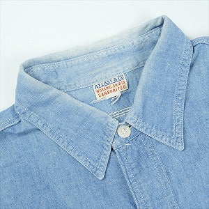 At Last ＆ Co アットラスト/BUTCHER PRODUCTS ブッチャープロダクツ WORK CHAMBRAY SHIRT 長袖シャツ インディゴ Size 【15.5】 【中古品-良い】 20826170
