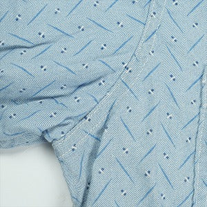 At Last ＆ Co アットラスト/BUTCHER PRODUCTS ブッチャープロダクツ PRINT WORK SHIRT 長袖シャツ 水色 Size 【15.5】 【中古品-良い】 20826171
