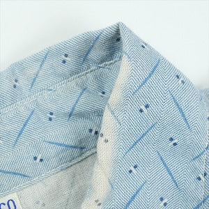 At Last ＆ Co アットラスト/BUTCHER PRODUCTS ブッチャープロダクツ PRINT WORK SHIRT 長袖シャツ 水色 Size 【15.5】 【中古品-良い】 20826171