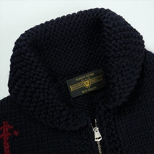 At Last ＆ Co アットラスト/BUTCHER PRODUCTS ブッチャープロダクツ SHIPS AHOY HAND MAID KNIT ニットセーター 紺 Size 【フリー】 【中古品-非常に良い】 20826173
