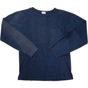 At Last ＆ Co アットラスト/BUTCHER PRODUCTS ブッチャープロダクツ POCKET TEE L-S NAVY ロンT 紺 Size 【40】 【中古品-良い】 20826183