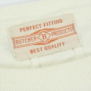 At Last ＆ Co アットラスト/BUTCHER PRODUCTS ブッチャープロダクツ RIB TEE WHITE Tシャツ 白 Size 【42】 【中古品-良い】 20826185