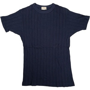 At Last ＆ Co アットラスト/BUTCHER PRODUCTS ブッチャープロダクツ RIB TEE NAVY Tシャツ 紺 Size 【42】 【中古品-良い】 20826187