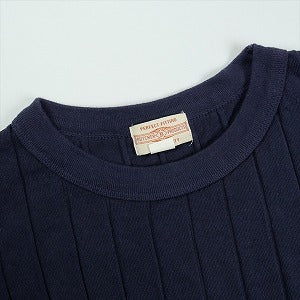 At Last ＆ Co アットラスト/BUTCHER PRODUCTS ブッチャープロダクツ RIB TEE NAVY Tシャツ 紺 Size 【42】 【中古品-良い】 20826187