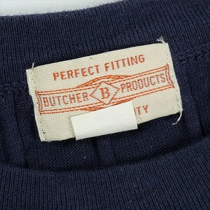 At Last ＆ Co アットラスト/BUTCHER PRODUCTS ブッチャープロダクツ RIB TEE NAVY Tシャツ 紺 Size 【42】 【中古品-良い】 20826187