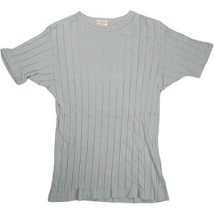 At Last ＆ Co アットラスト/BUTCHER PRODUCTS ブッチャープロダクツ RIB TEE LIGHT GREY Tシャツ 灰 Size 【42】 【中古品-良い】 20826188