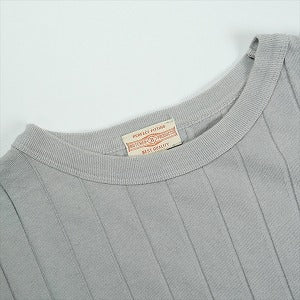 At Last ＆ Co アットラスト/BUTCHER PRODUCTS ブッチャープロダクツ RIB TEE LIGHT GREY Tシャツ 灰 Size 【42】 【中古品-良い】 20826188