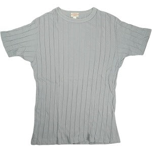 At Last ＆ Co アットラスト/BUTCHER PRODUCTS ブッチャープロダクツ RIB TEE LIGHT GREY Tシャツ 灰 Size 【44】 【中古品-良い】 20826189