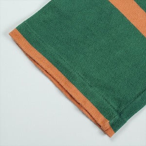 At Last ＆ Co アットラスト/BUTCHER PRODUCTS ブッチャープロダクツ BORDER TEE L-S GREEN/ORANGE ロンT 緑 Size 【38】 【中古品-良い】 20826191