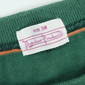 At Last ＆ Co アットラスト/BUTCHER PRODUCTS ブッチャープロダクツ BORDER TEE L-S GREEN/ORANGE ロンT 緑 Size 【38】 【中古品-良い】 20826191