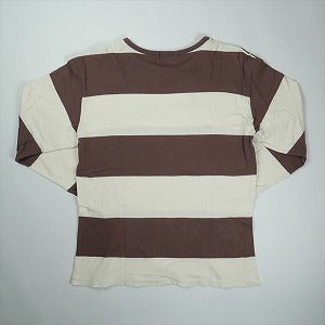 At Last ＆ Co アットラスト/BUTCHER PRODUCTS ブッチャープロダクツ WIDE BORDER TEE L-S ロンT 茶 Size 【40】 【中古品-良い】 20826192