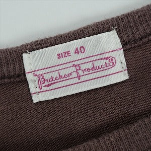 At Last ＆ Co アットラスト/BUTCHER PRODUCTS ブッチャープロダクツ WIDE BORDER TEE L-S ロンT 茶 Size 【40】 【中古品-良い】 20826192