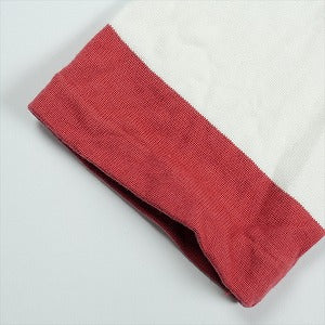 At Last ＆ Co アットラスト/BUTCHER PRODUCTS ブッチャープロダクツ WIDE BORDER TEE L-S ロンT 白赤 Size 【40】 【中古品-良い】 20826193