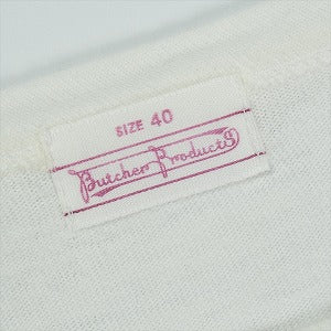 At Last ＆ Co アットラスト/BUTCHER PRODUCTS ブッチャープロダクツ POCKET TEE L-S PRINT ロンT 白 Size 【40】 【中古品-良い】 20826195