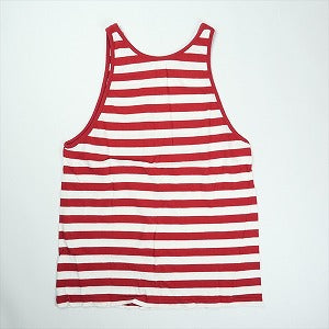 At Last ＆ Co アットラスト/BUTCHER PRODUCTS ブッチャープロダクツ TANK TOP WHITE-RED タンクトップ 白赤 Size 【L】 【中古品-良い】 20826197