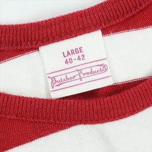 At Last ＆ Co アットラスト/BUTCHER PRODUCTS ブッチャープロダクツ TANK TOP WHITE-RED タンクトップ 白赤 Size 【L】 【中古品-良い】 20826197