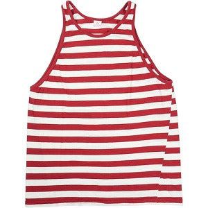 At Last ＆ Co アットラスト/BUTCHER PRODUCTS ブッチャープロダクツ TANK TOP WHITE-RED タンクトップ 白赤 Size 【L】 【中古品-良い】 20826199