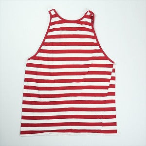 At Last ＆ Co アットラスト/BUTCHER PRODUCTS ブッチャープロダクツ TANK TOP WHITE-RED タンクトップ 白赤 Size 【L】 【中古品-良い】 20826199