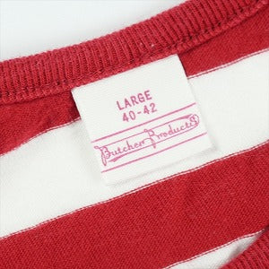 At Last ＆ Co アットラスト/BUTCHER PRODUCTS ブッチャープロダクツ TANK TOP WHITE-RED タンクトップ 白赤 Size 【L】 【中古品-良い】 20826199