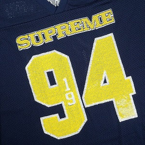SUPREME シュプリーム 25FW Sequin Football Jersey Navy フットボールジャージ 紺 Size 【L】 【新古品・未使用品】 20826227