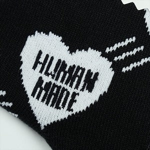 HUMAN MADE ヒューマンメイド 25AW HEART SOCKS BLACK HM30GD060 ソックス 黒 Size 【L】 【新古品・未使用品】 20826238