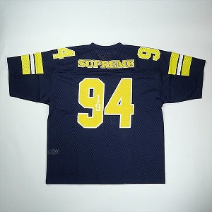 SUPREME シュプリーム 25FW Sequin Football Jersey Navy フットボールジャージ 紺 Size 【M】 【新古品・未使用品】 20826242
