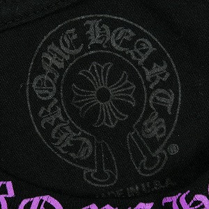 CHROME HEARTS クロム・ハーツ NECK LOGO POCKET L/S TEE BLACK/PINK ロンT 黒 Size 【L】 【新古品・未使用品】 20826247