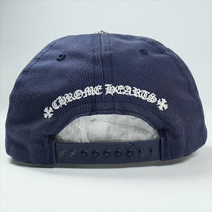 CHROME HEARTS クロム・ハーツ HAT 5 PNL CAP BSBL NAVY/WHITE ベースボールキャップ 紺 Size 【フリー】 【中古品-良い】 20826251