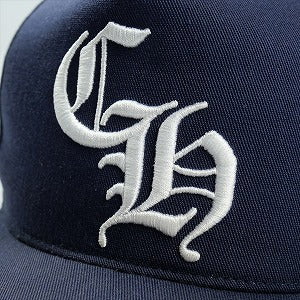 CHROME HEARTS クロム・ハーツ HAT 5 PNL CAP BSBL NAVY/WHITE ベースボールキャップ 紺 Size 【フリー】 【中古品-良い】 20826251