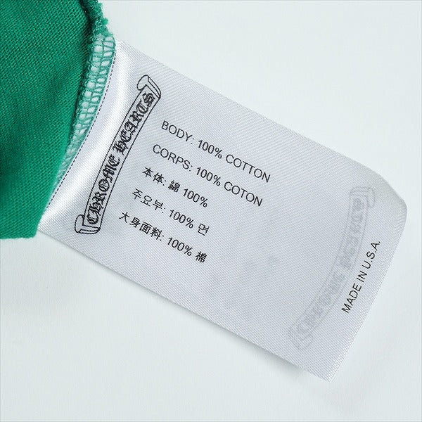 CHROME HEARTS クロム・ハーツ CEMETERY CROSS LS TEE GREEN ロンT 緑 Size 【S】 【中古品-ほぼ新品】 20826327