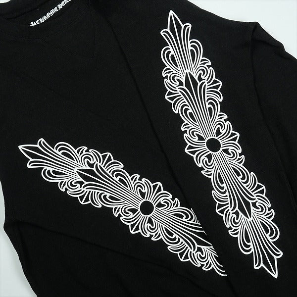 CHROME HEARTS クロム・ハーツ T-BAR HORSESHOE CREWNECK BLACK スウェット 黒 Size 【L】 【新古品・未使用品】 20826329