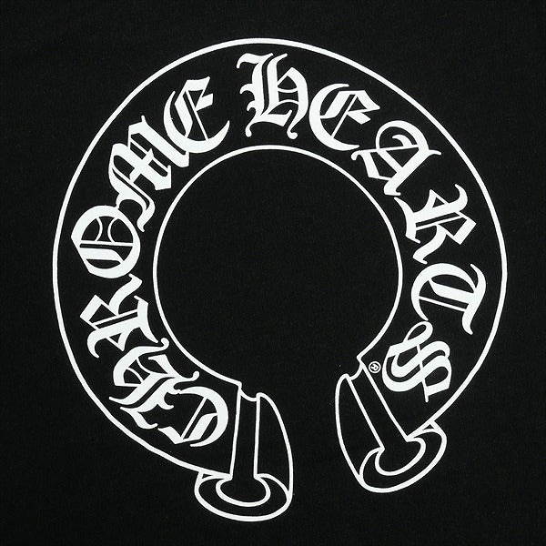 CHROME HEARTS クロム・ハーツ T-BAR HORSESHOE CREWNECK BLACK スウェット 黒 Size 【L】 【新古品・未使用品】 20826329