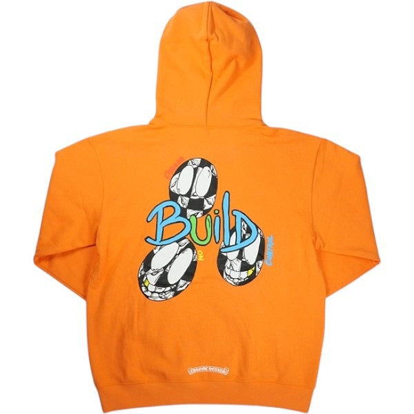 CHROME HEARTS クロム・ハーツ MATTY BOY PPO LINK BUILD PULLOVER HOODIE ORANGE パーカー オレンジ Size 【XL】 【新古品・未使用品】 20826334