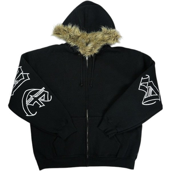 SUPREME シュプリーム 25FW Faux Fur Zip Up Hooded Sweatshirt Black ジップパーカー 黒 Size 【M】 【新古品・未使用品】 20826335