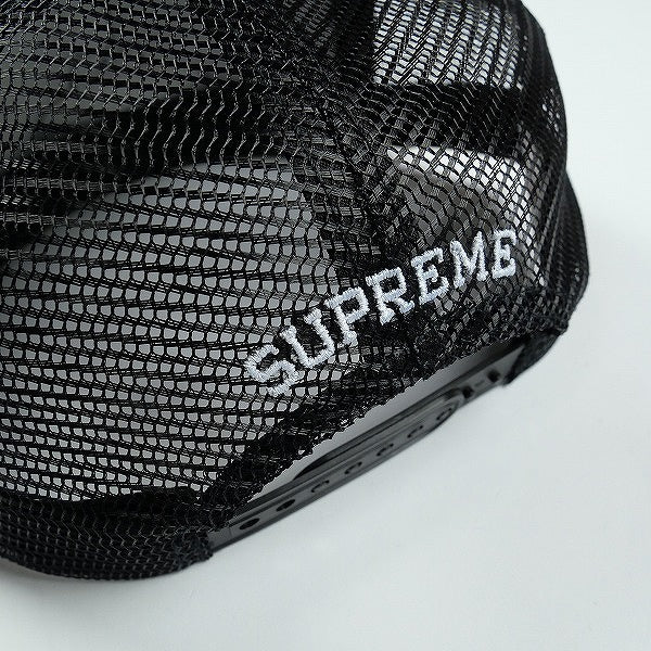 SUPREME シュプリーム 25FW Pinup Mesh Back 5-Panel Black メッシュキャップ 黒 Size 【フリー】 【新古品・未使用品】 20826337